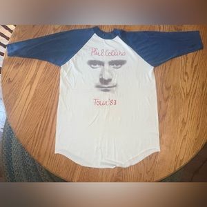 Phil Collins vintage concert T 1983 concert. Original T from actual show. XL